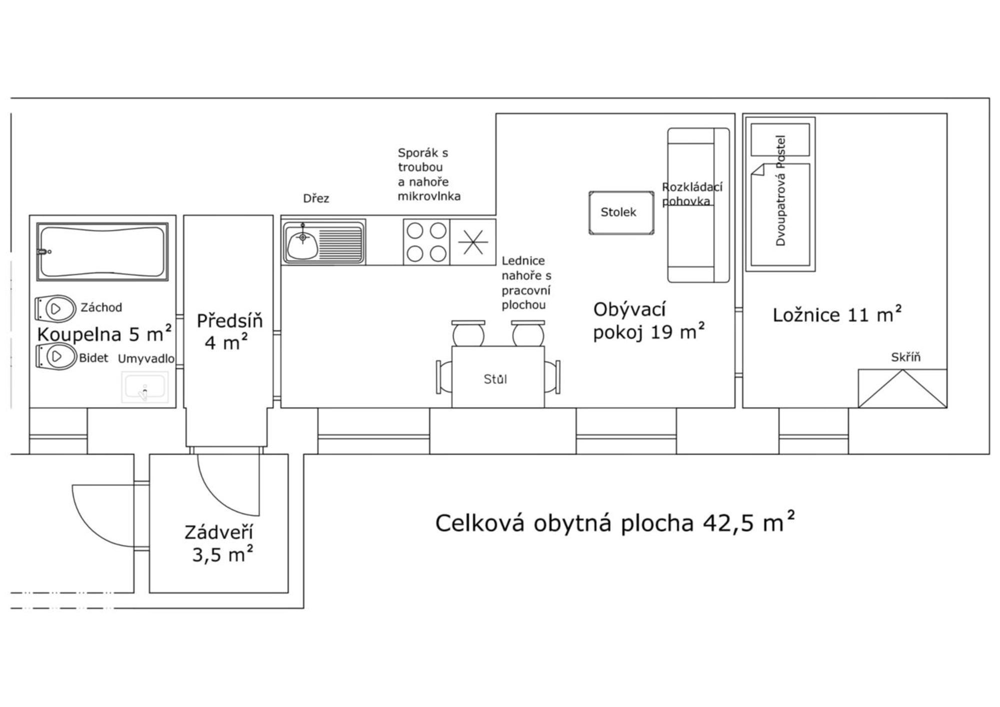 Chata U Vleku Kouty Nad Desnou Loučná nad Desnou Eksteriør billede